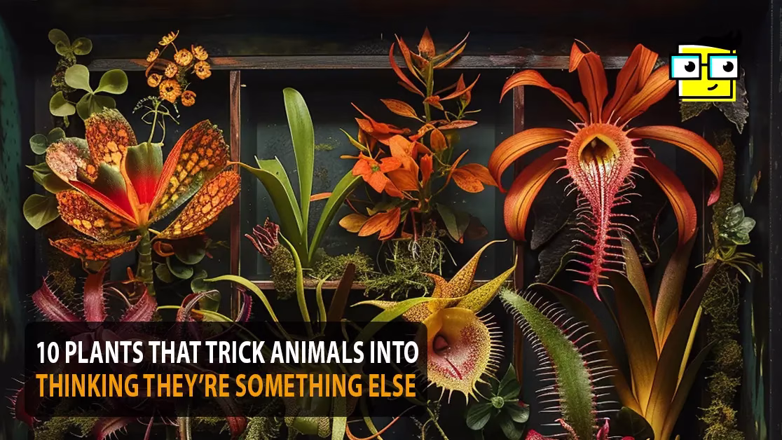 10 Plants That Trick Animals Into Thinking Theyโre Something Else